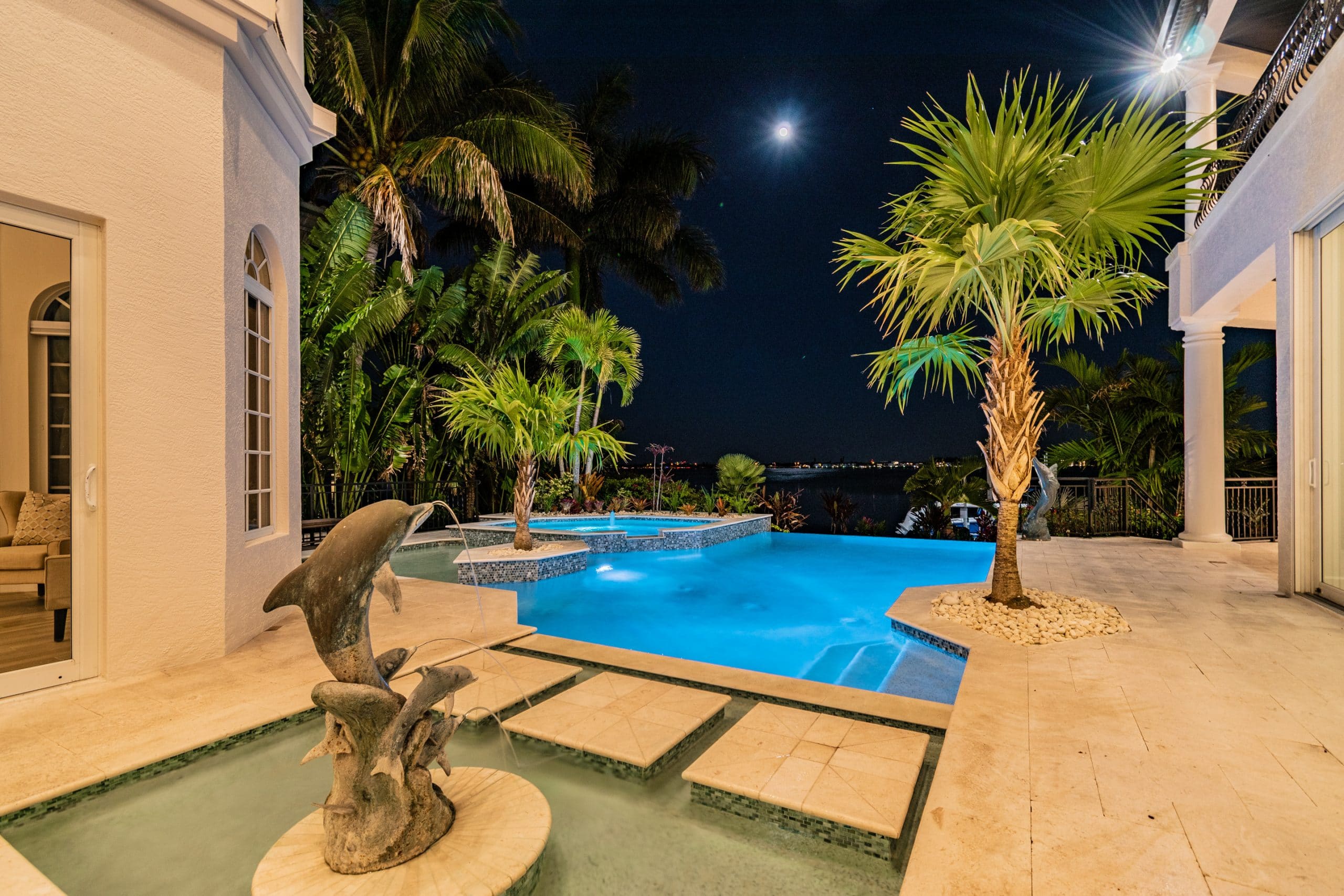 Miami real estate photography outdoor living