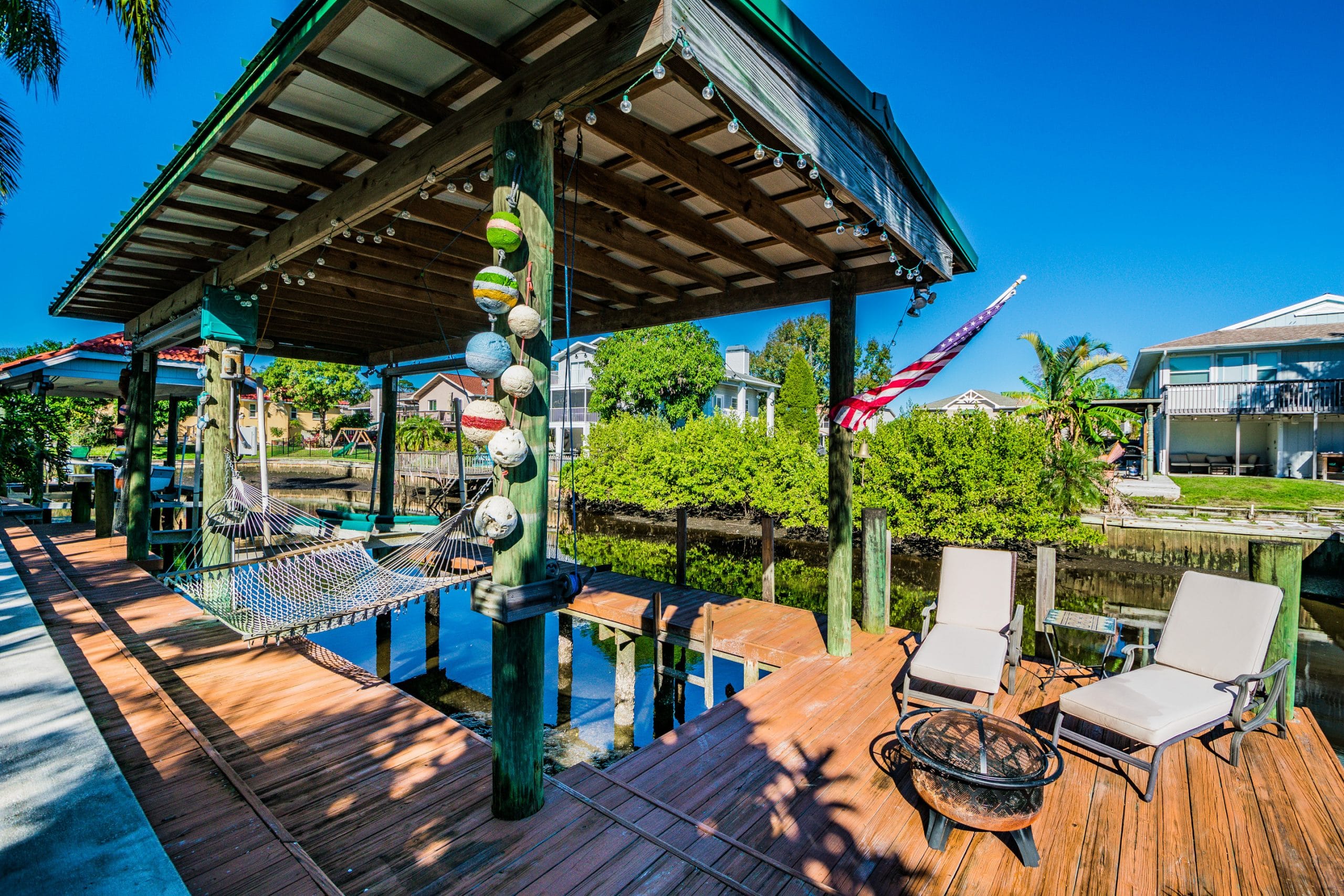 Naples real estate photography outdoor living