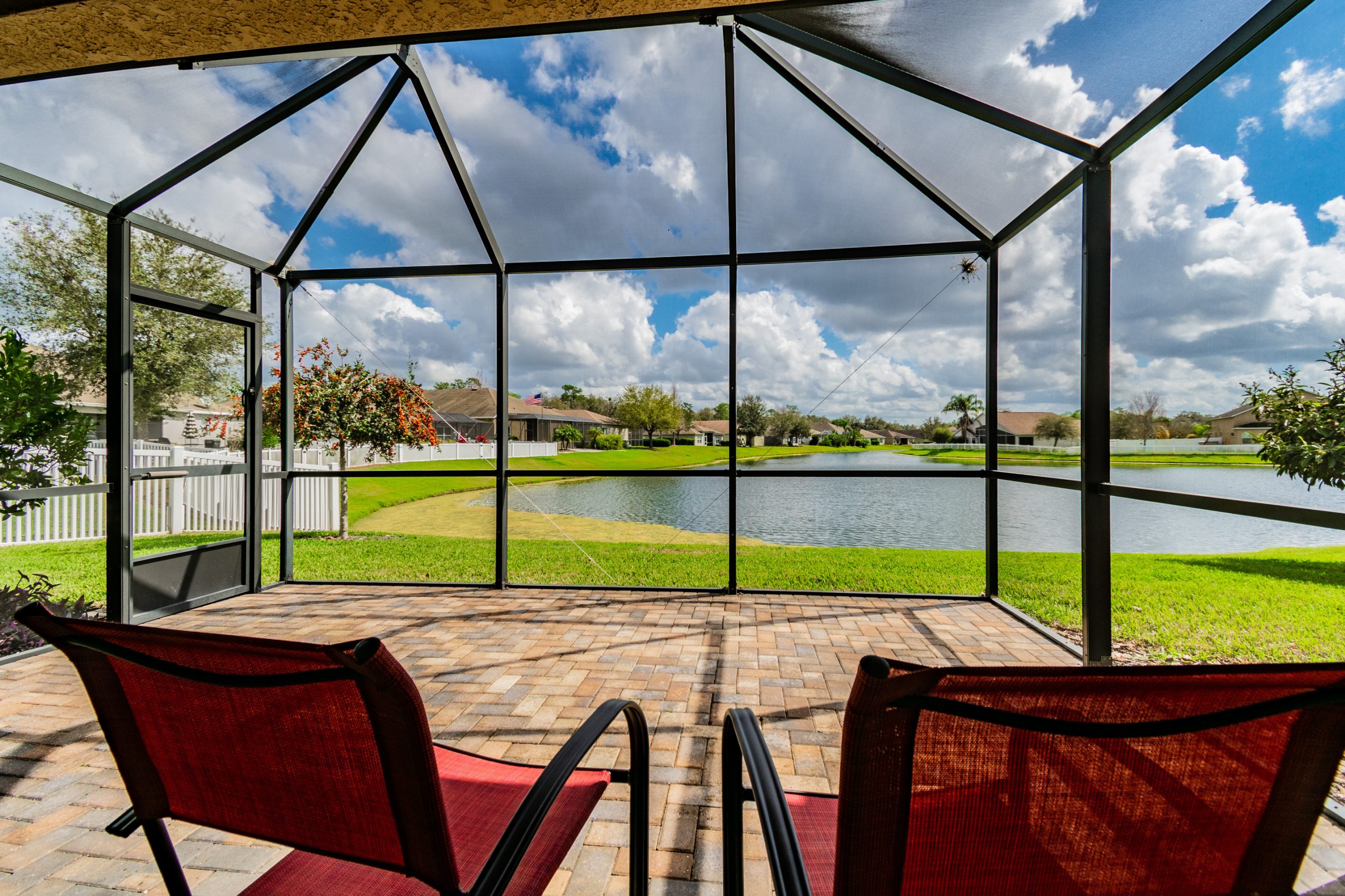 Orlando real estate photography outdoor living